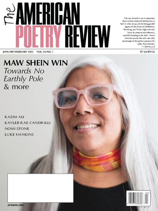 Title details for The American Poetry Review by World Poetry, Inc - Available